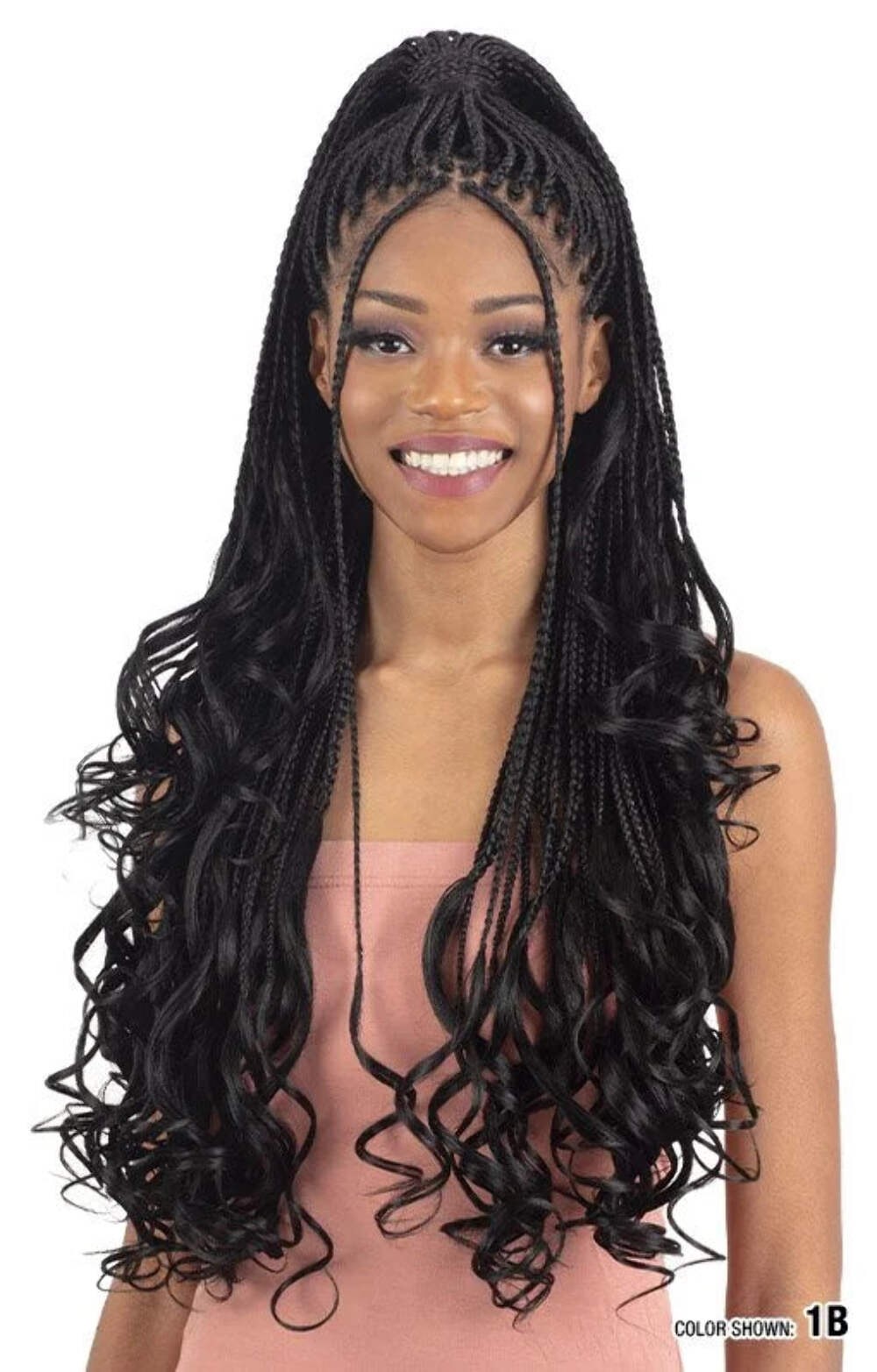 SHAKE-N-GO – FREETRESS 3X FRENCH CURL BRAID 22″ (Volume Discount)