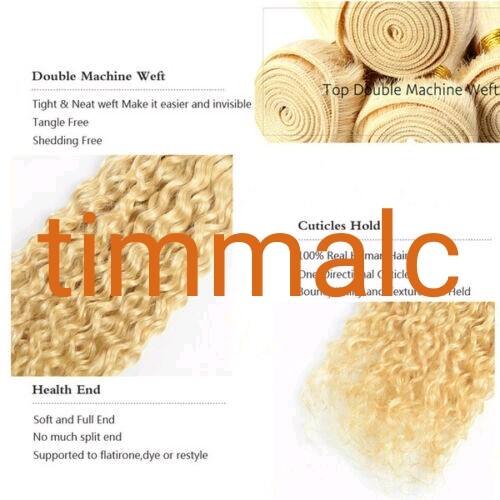 12A 100% BLONDE 613# PERUVIAN VIRGIN HUMAN HAIR ALL TEXTURE 10 TO 32INCH 100g(1)