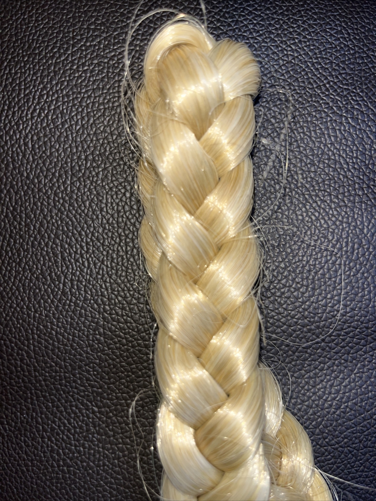 4 PIECE BLOND HAIR ACCESSORIES SCRUNCHIES PONYTAIL BRAID BUNS EXTENTION CLIP