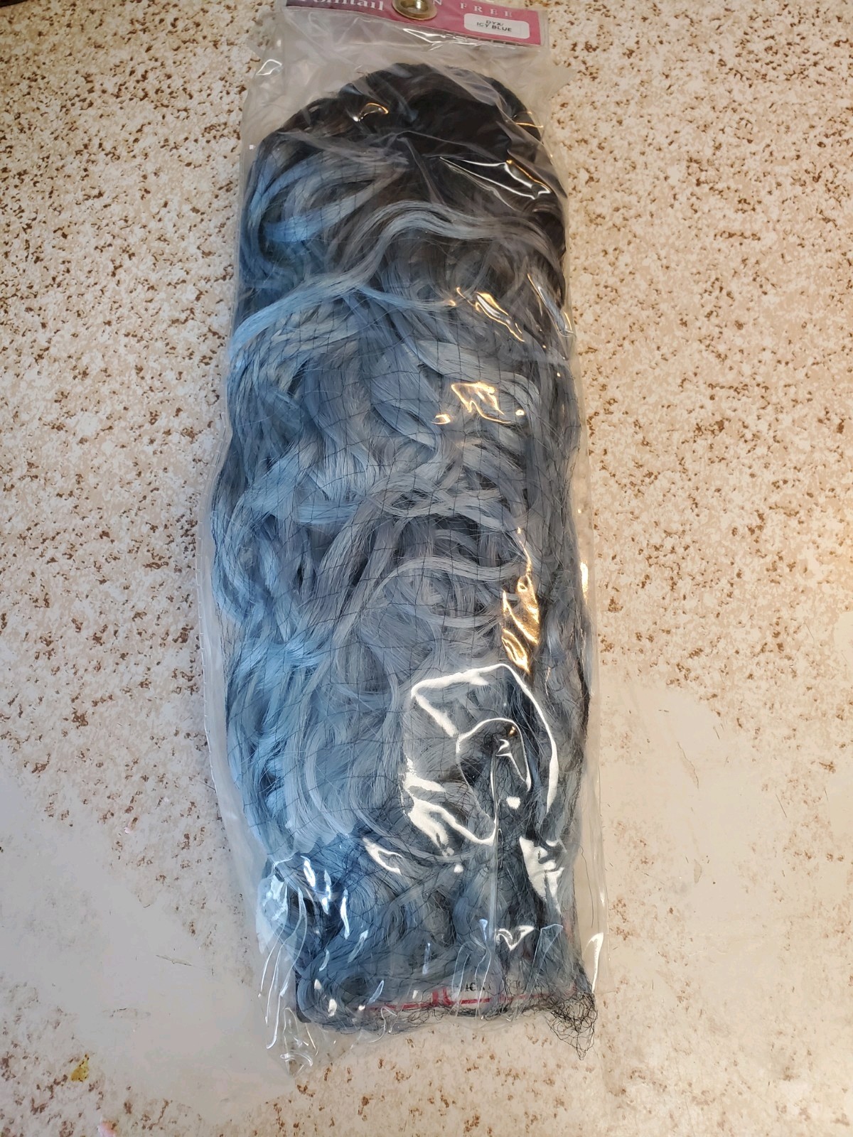 DYX/ICY BLUE DRAWSTRING PONYTAIL