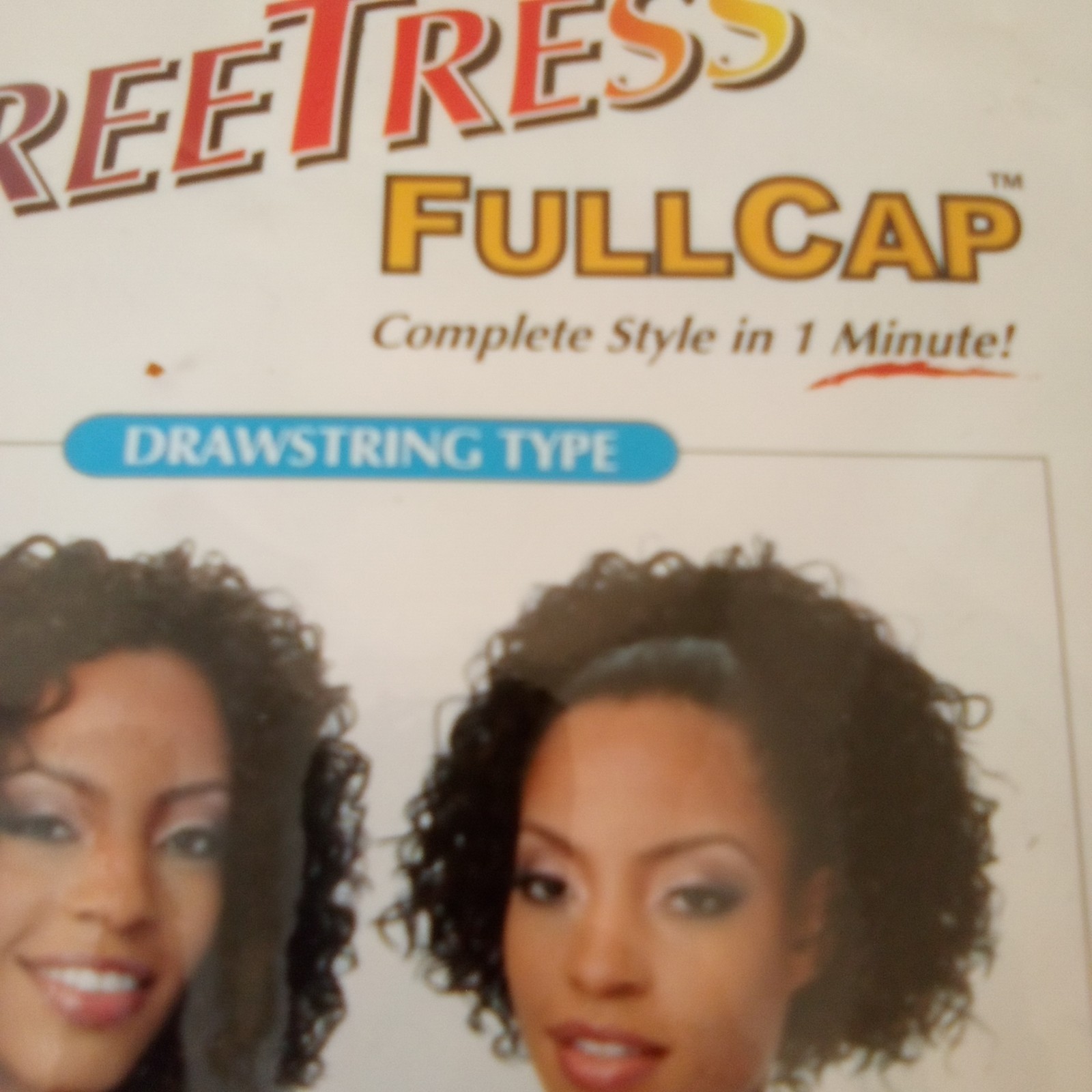 Free Tress Equal Drawstring Full Cap Natural Me Celtic Girl Color 1 Wig NWT