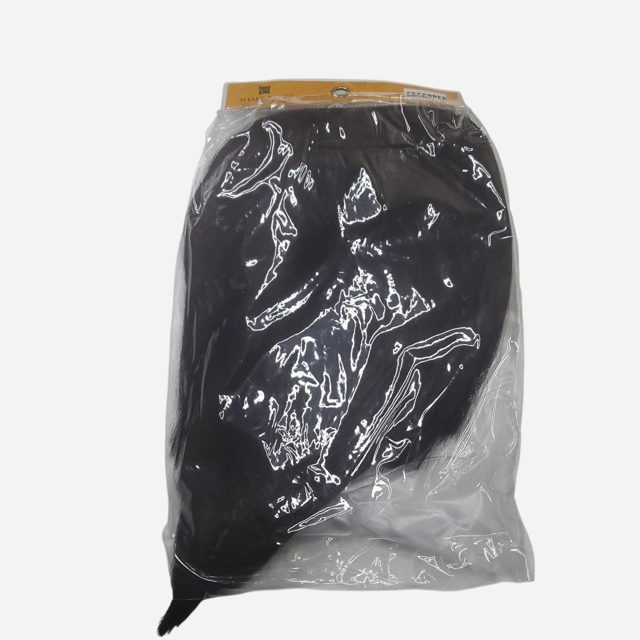 Shake-n-go Wig Womens Shoulder Length Black Cherry Straight Bangs Cosplay