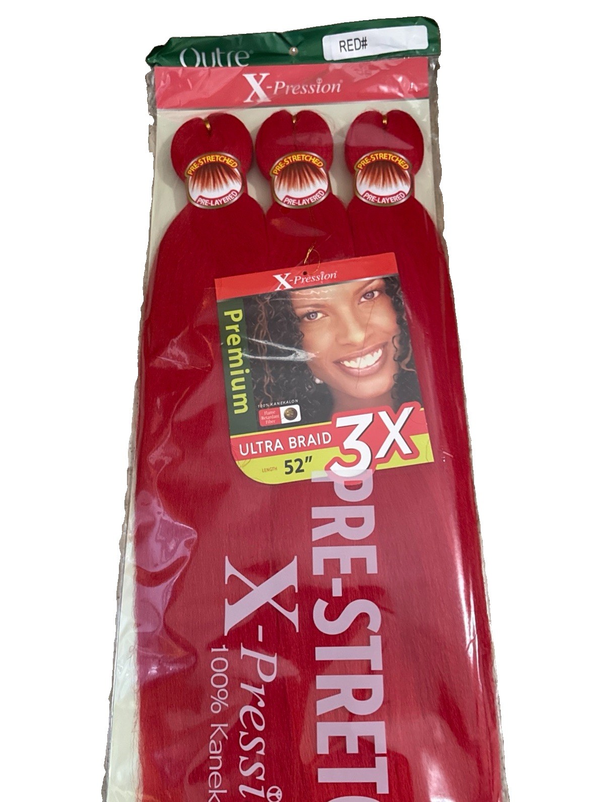 Pre Stretched Braiding Hair 3X 52″ ALL COLORS X-Pression Outre