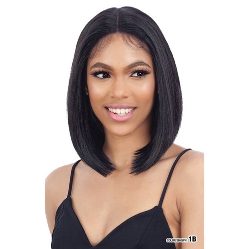 5″deep parting with ear to ear lace Baby hair 101
