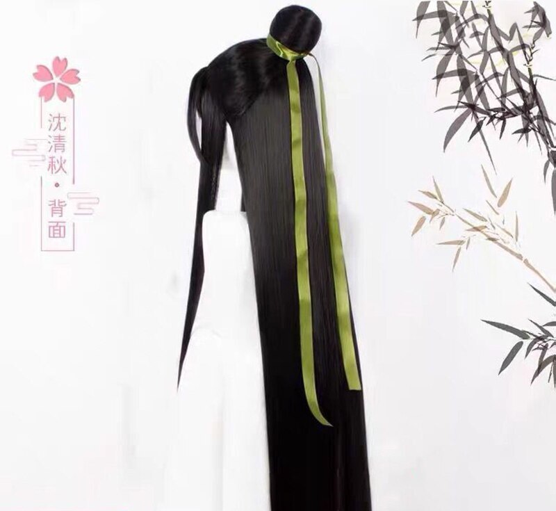 Cosplay Hanfu Wigs Men Chinese Traditional Ancient Hanfu Wigs Male Cosplay Prop