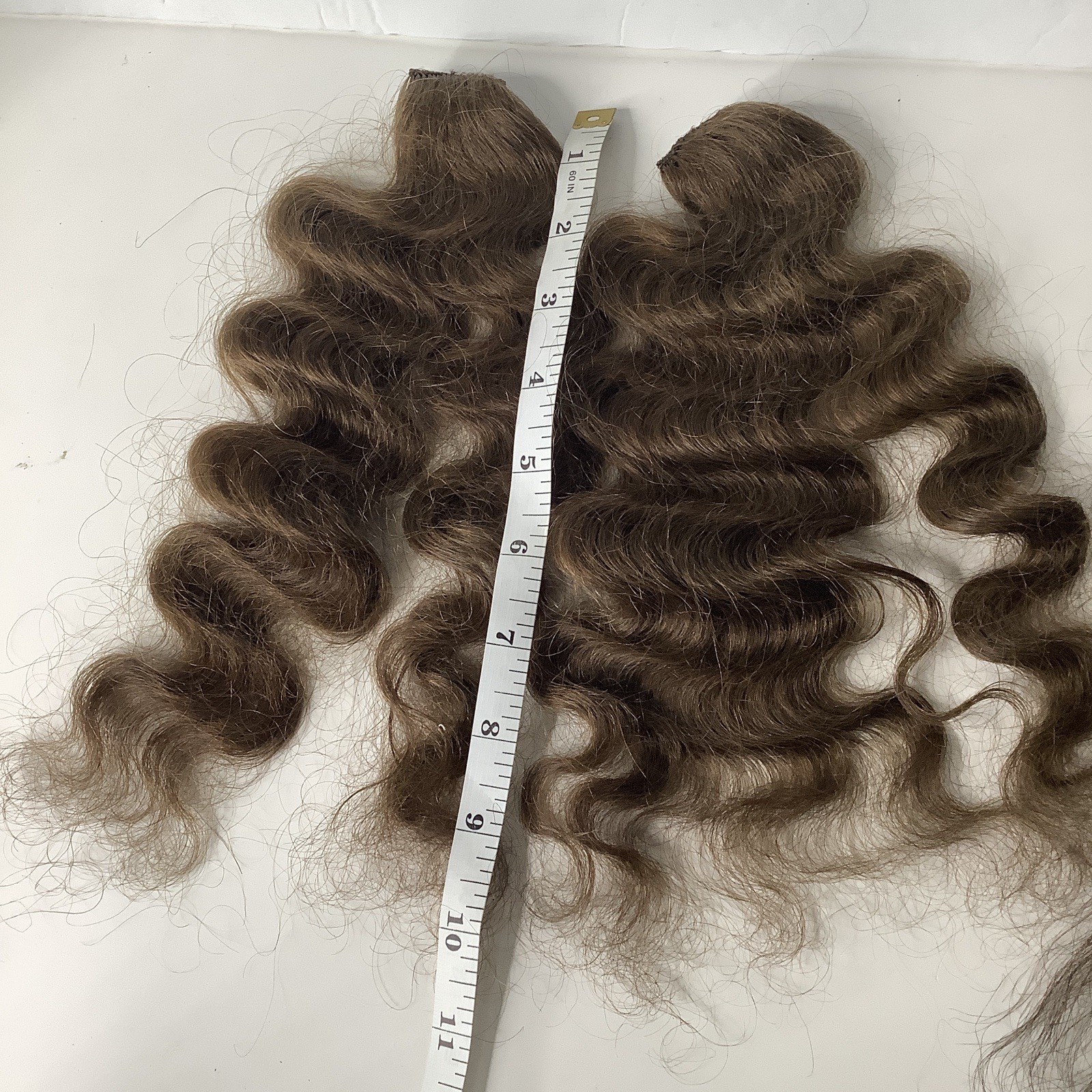 Vintage human hair pieces lot