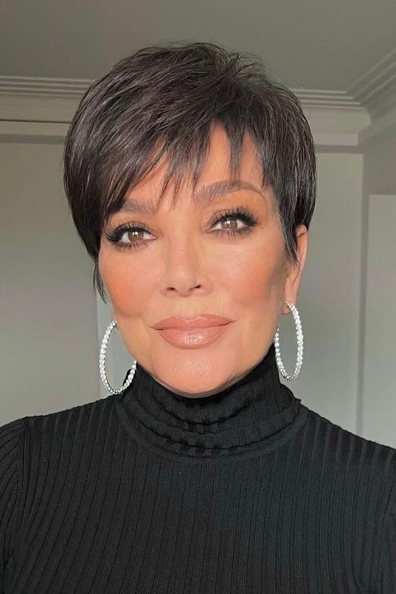 Short Natural Human Hair Wigs With Bang Soft Hair Daily Use Party Wig for Women