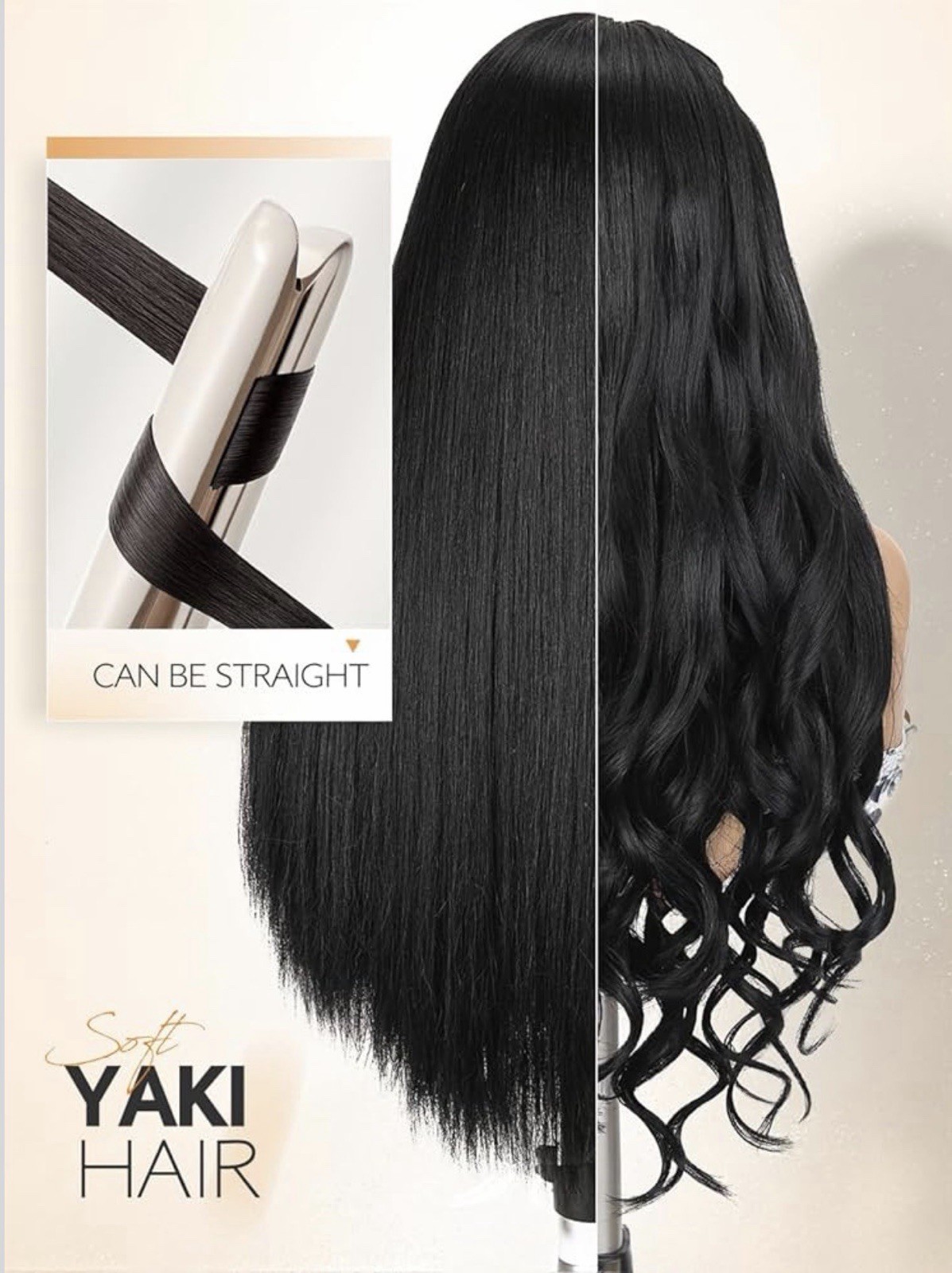 13X6 Lace Front Light Yaki Curly Wigs Pre- braided Cornrow W/ Baby Hairs