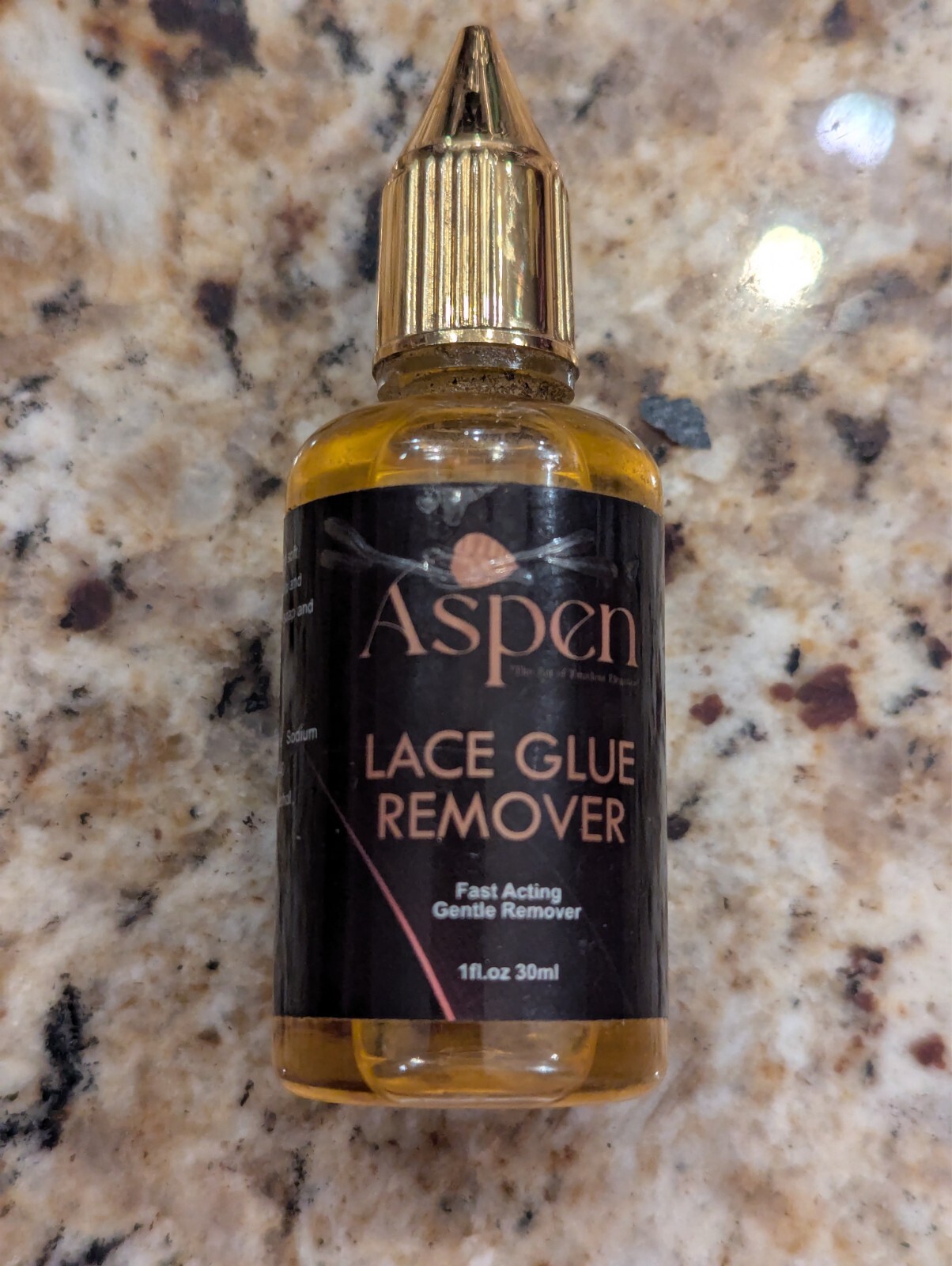 Aspen Lace Glue Remover Fast Acting Gentle Wigs 1 fl oz exp: 03/2027