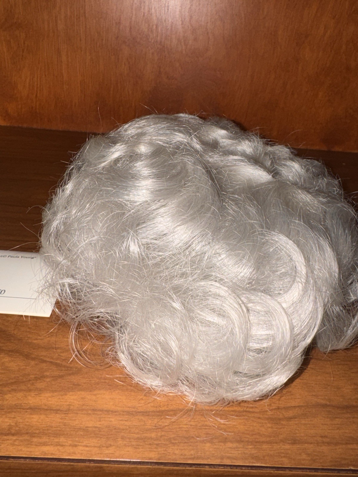 Paula Young Sara Wig Color 60 Silver White Gray Curly Short Wig New In Box