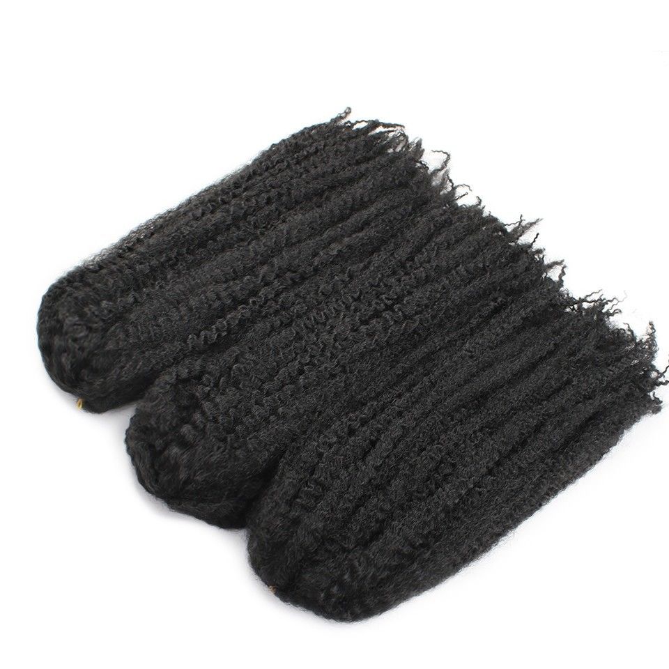 Afro Kinky Twist Crochet Braiding Hair Long Marley 18 inch for Braids or Locs