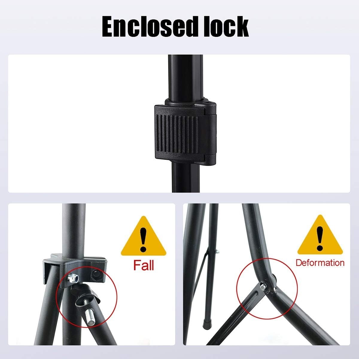 Adjustable Wig Stand Tripod with Non-Slip Base for Stable Mannequin Support