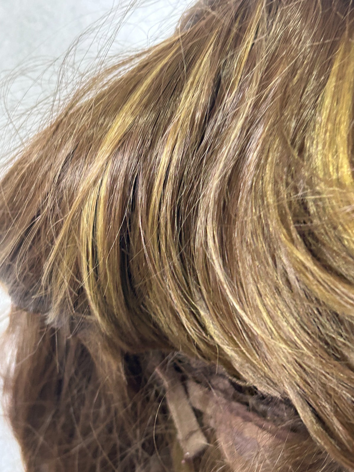Topper Brown Blonde Highlight Wavy Synthetic Wiglet Adjustable NEW Open Box