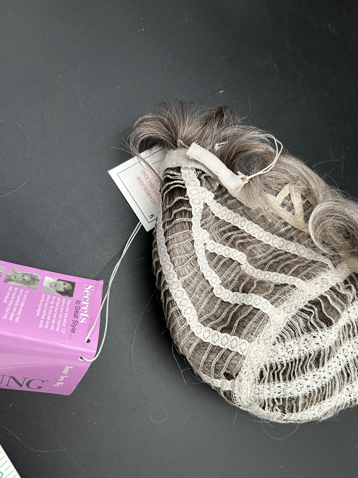 New Paula Young Short Hair Wig Adjustable Salt & Pepper Gray A5504 Abby 51/60A