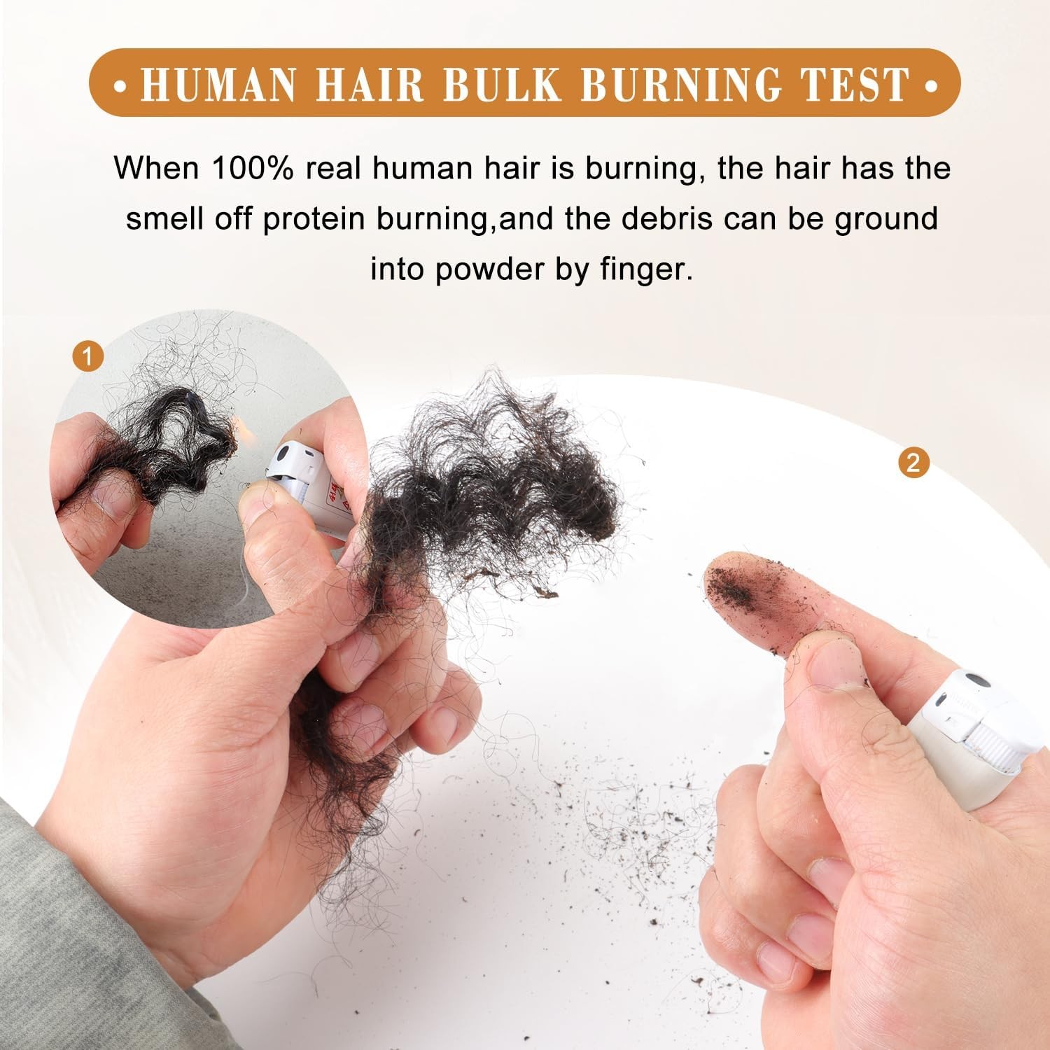 Obeani Afro Kinkys Bulk Human Hair For Braiding 30G/Pc Brazilian Remy Human