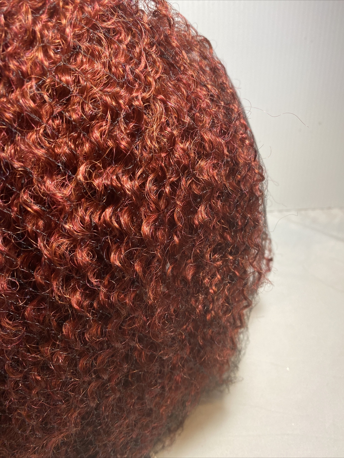Fashion Source Wig Collection, Inca Style, Spanish/wine color, synthetic New