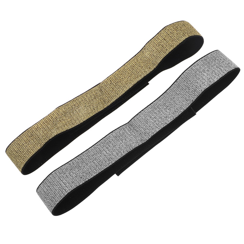 2 Pcs Front Laying Strap for Wigs Adjustable Elastic Band Belt Wrap