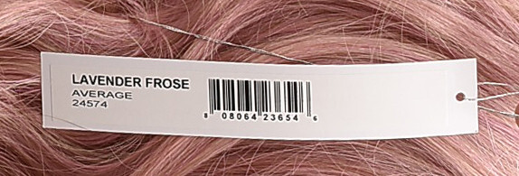 LAVENDAR FROSE Wig by HAIRDO, Lavendar/Rose Wig! Lace Front, Center Mono Part
