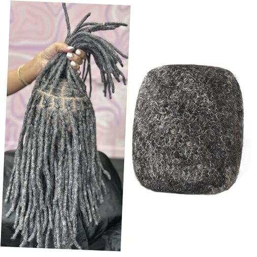 Afro kinky Hair Bulk,4c 100% Human Hair For 10 Inch 30gx1pack Salt & Pepper