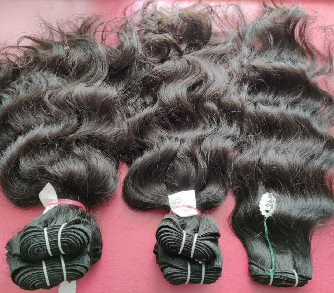 Human Hair Weave Unprocessed Virgin Remy Sew in Hair Bundles 18 Inch 100g
