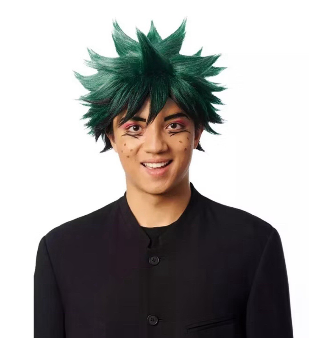 Costume Culture By Franco Hero Wig With Green Anime Wig