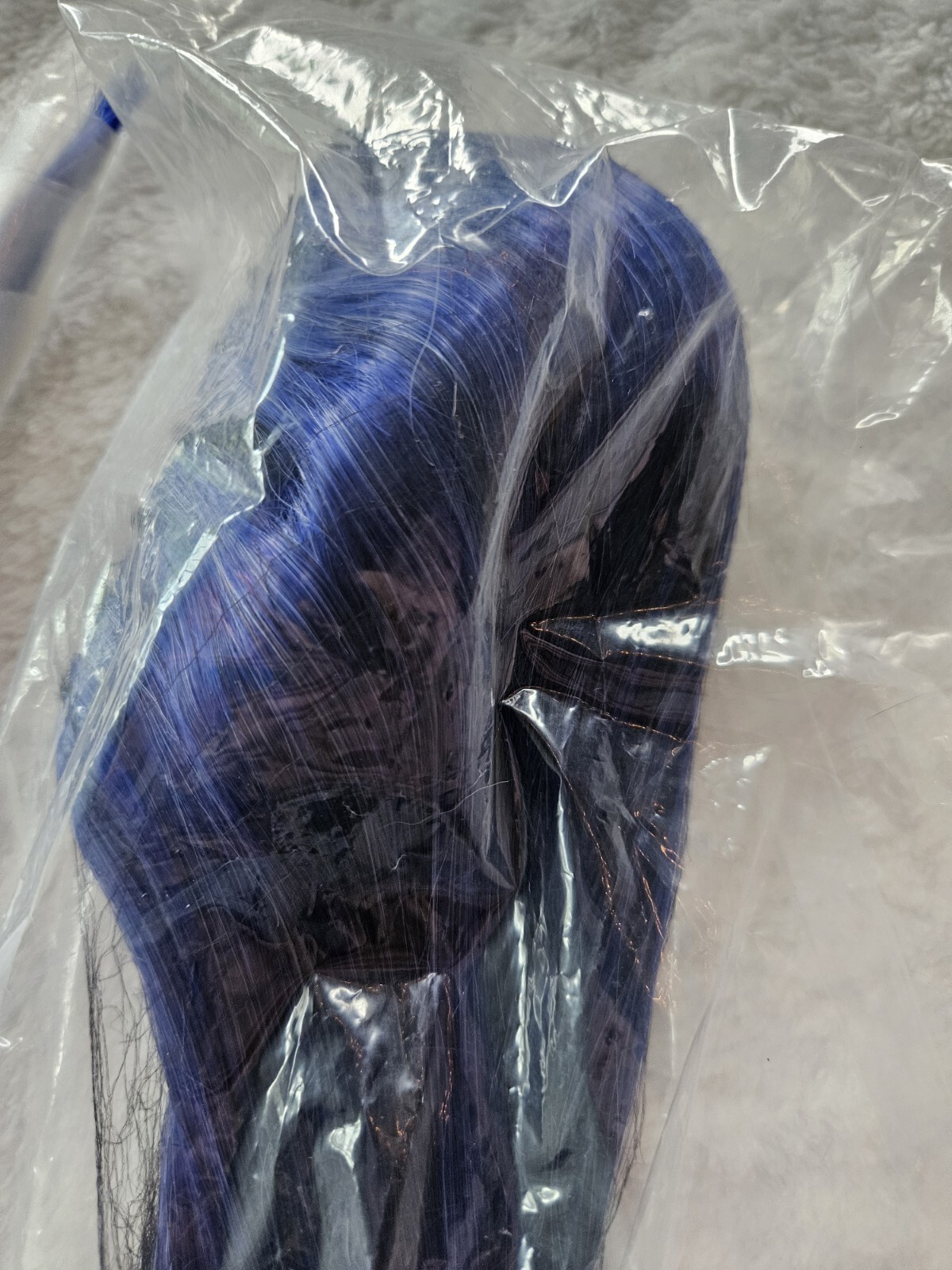 Wig Clip Mediterranean Blue Silky 40 Inches Straight Cosplay Arda Costume NEW