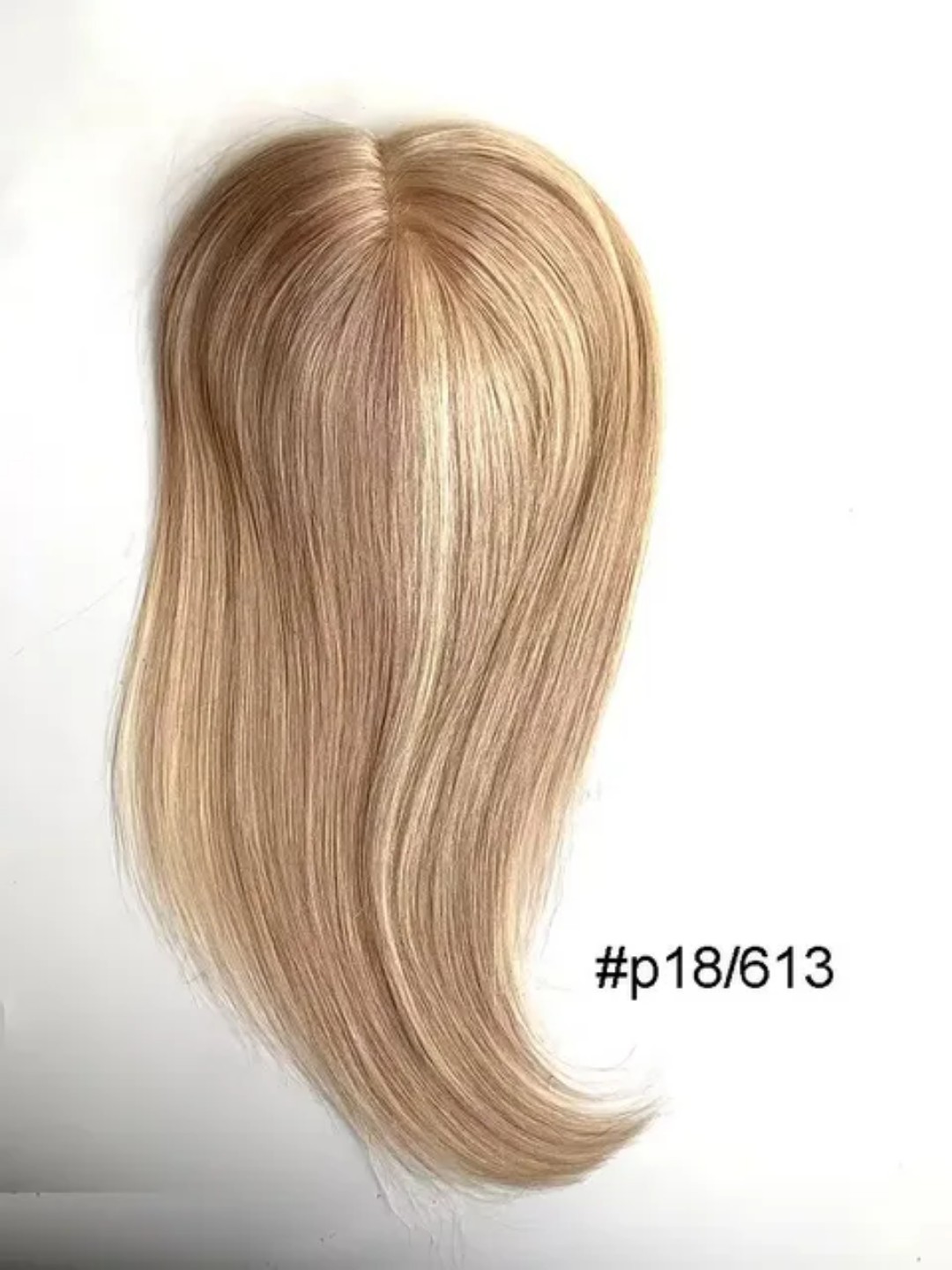 High Quality European Human Hair Topper – Silk Base – Remy Hair – Natural…