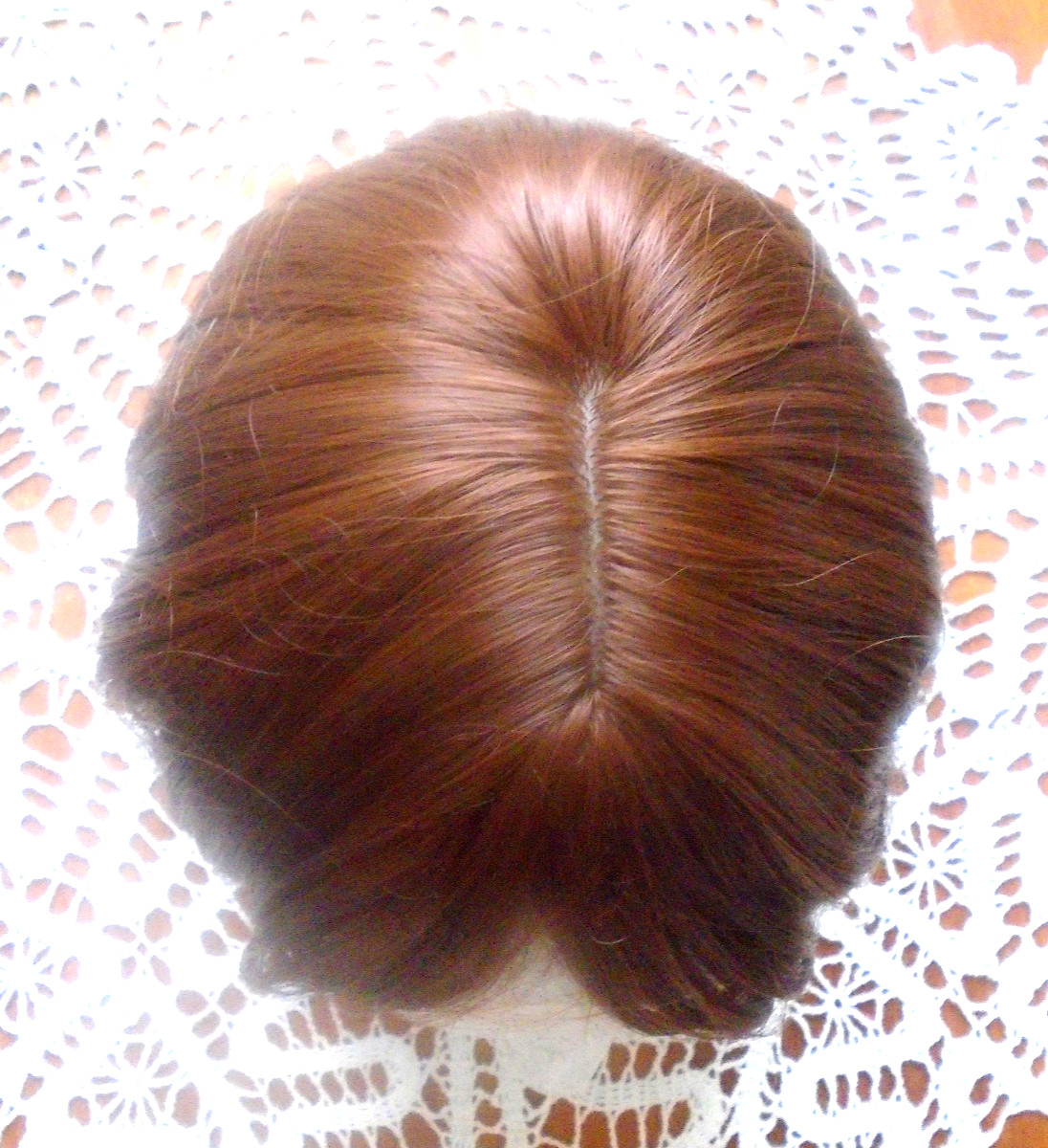 ONPEP Fashion Wigs Natural Honey Brown Chestnut Color New with Box!