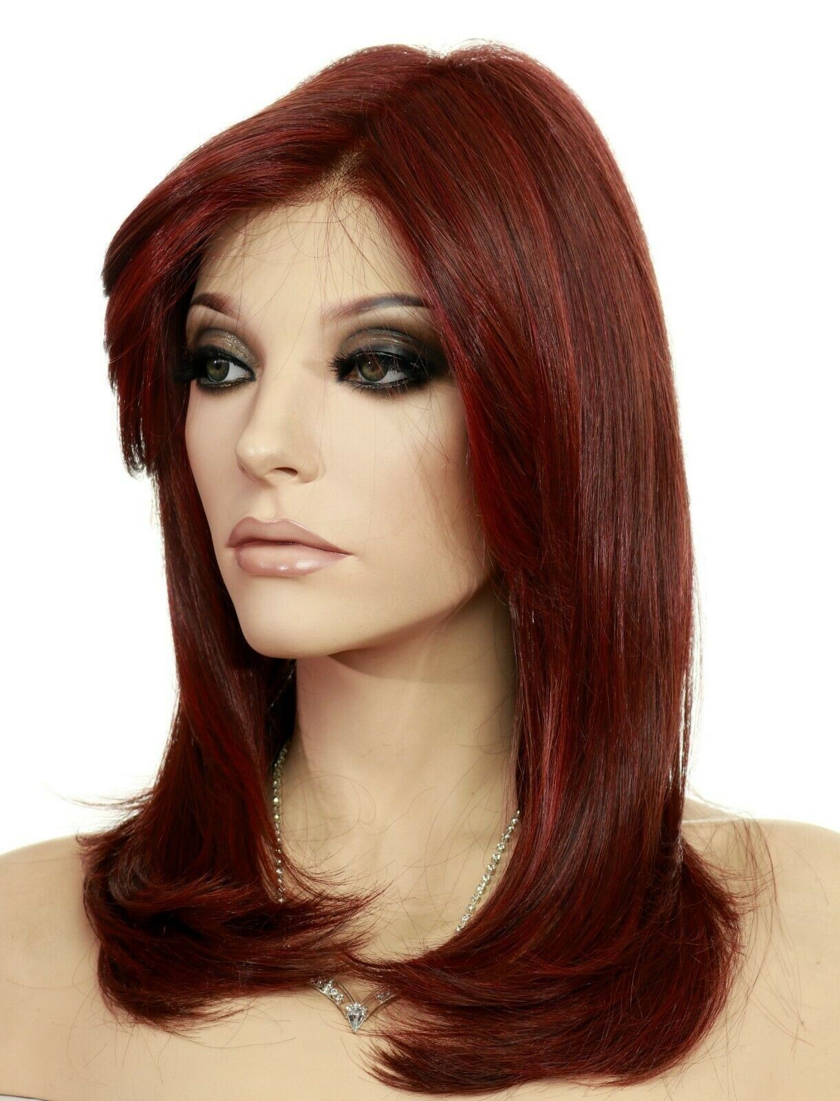 Spotlight | Raquel Welch Lace Front Wig | Heat Friendly Monotop | Deepest Ruby