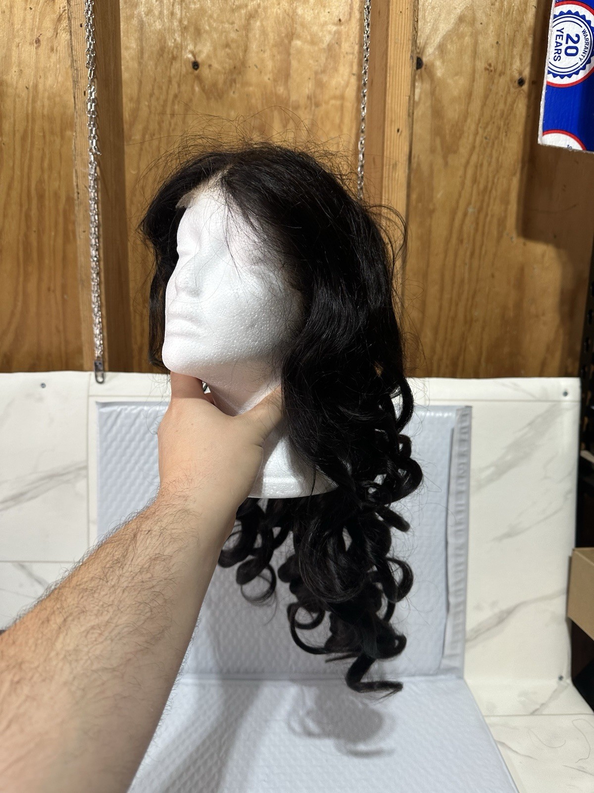 Luvme Human Hair Wig ALL DAY COMFORT WIG Long Hair New In Box!.