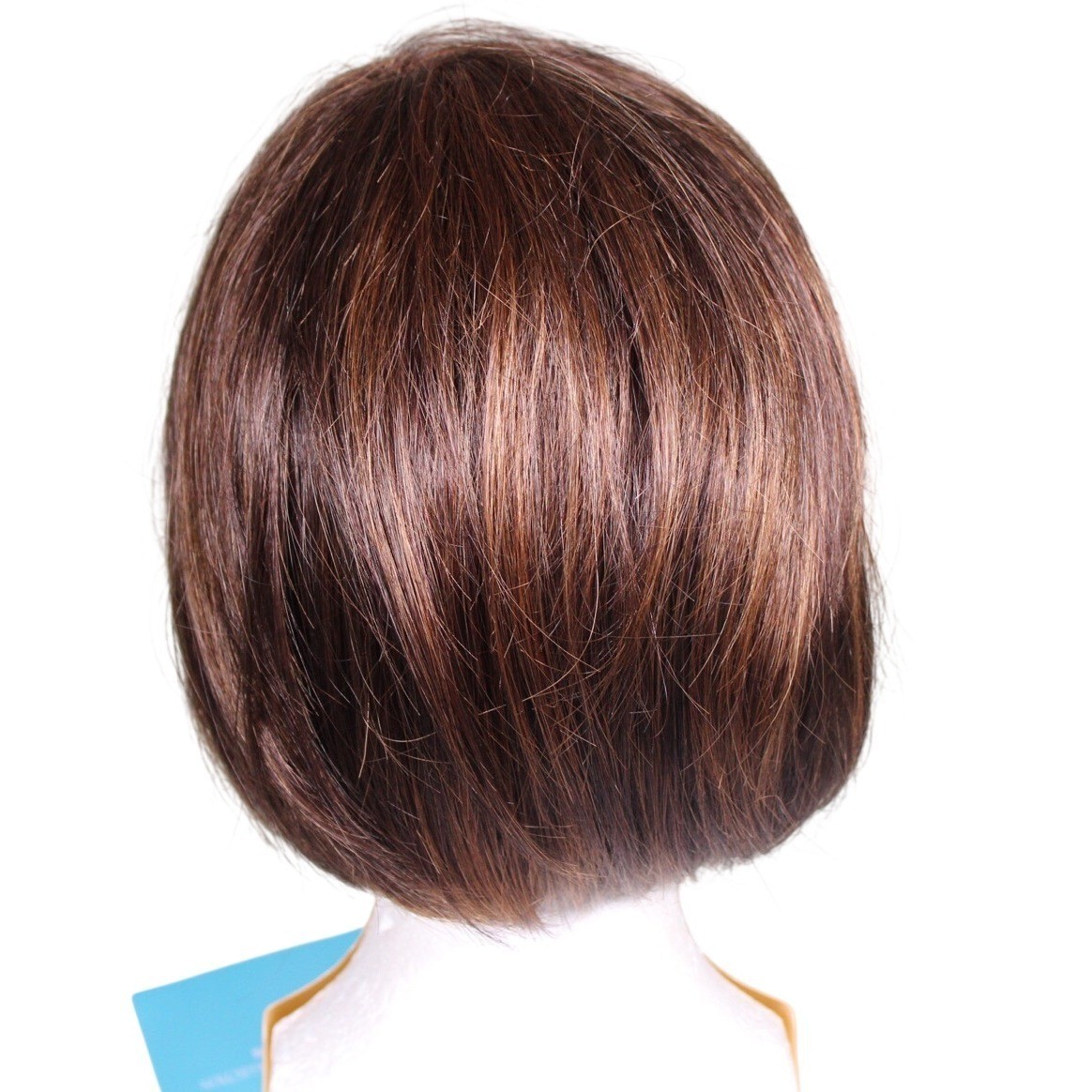 Sandra Monofilament Bob Wig by Estetica R6/28F NWT Chestnut Brown Red Frost