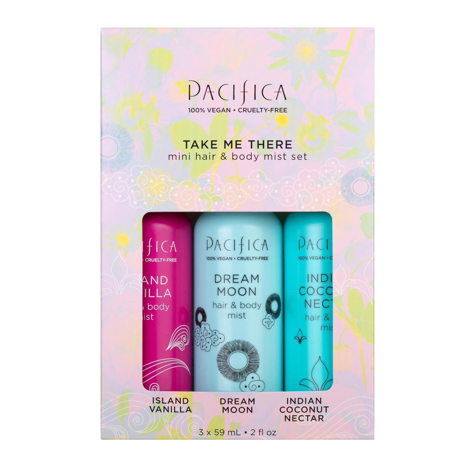 Hair & Body Mist Take Me There Travel Size, Gift Set, Fragrance, Perfume Body Sp