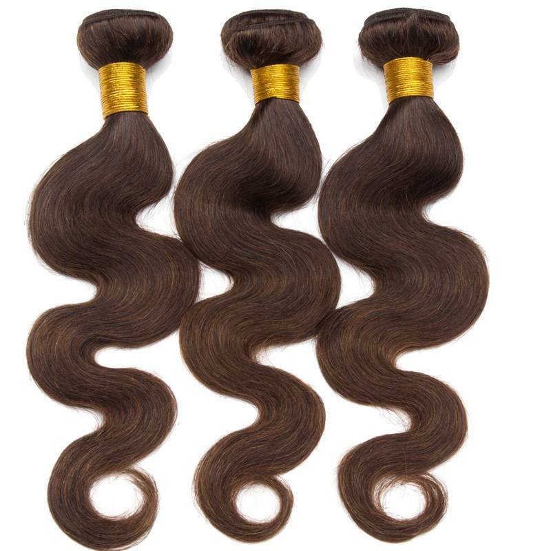 Brazilian 3Bundles 300G Unprocessed Virgin Human Hair Extensions Weave Straight