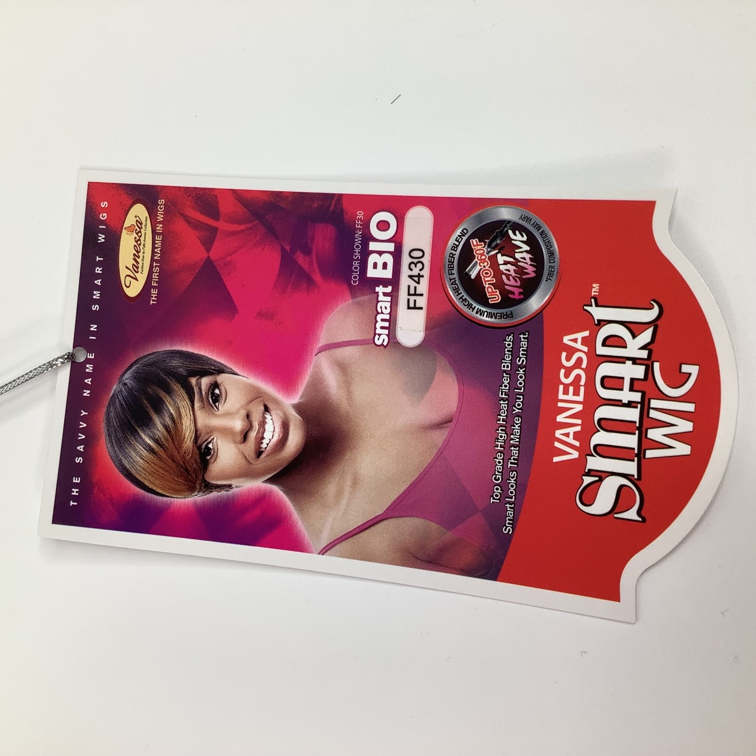 Vanessa Smart Bio Wig Short Pixie Cut Heat Fiber FF430 Brown