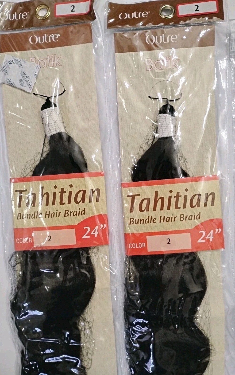 2 Pack Outre Tahitian Hair Bundle Braid 24 Inch #2