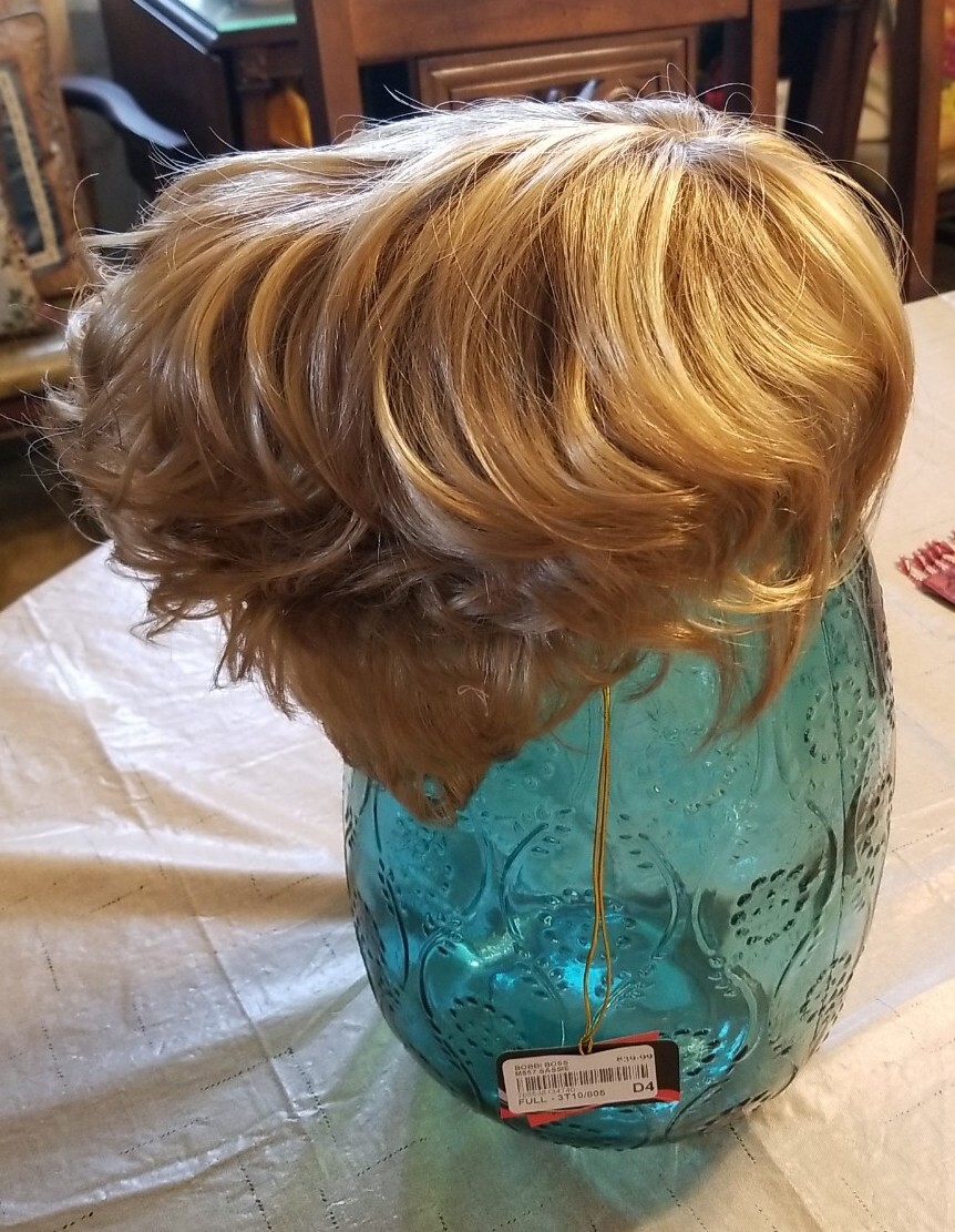 BOBBI BOSS WIG MIDWAY NON FLAMMABLE JAPANESE ORIGIN INDONESIA SASSIE BLONDE WIG