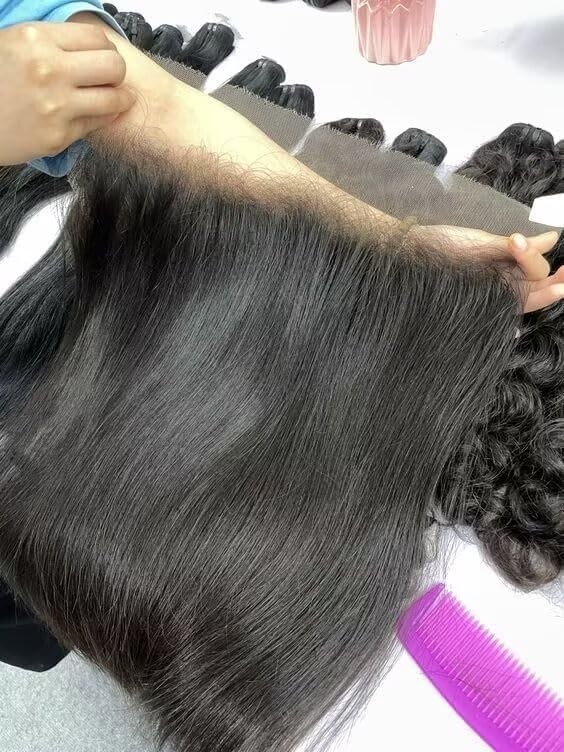 13X6 12″ HD Lace Frontal Body Wave Ultra-Thin 12A Brazilian Virgin Human Hair