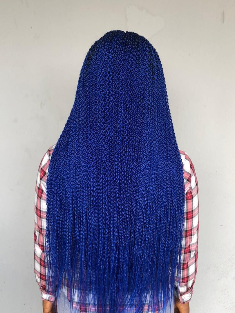 Braided wig Watermelon Wig. Length Is 26inches Long.
