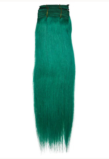 ONYX Black Diamond 100% Human Hair Natural Essence Yaki Weave Extension 10″ ~22″