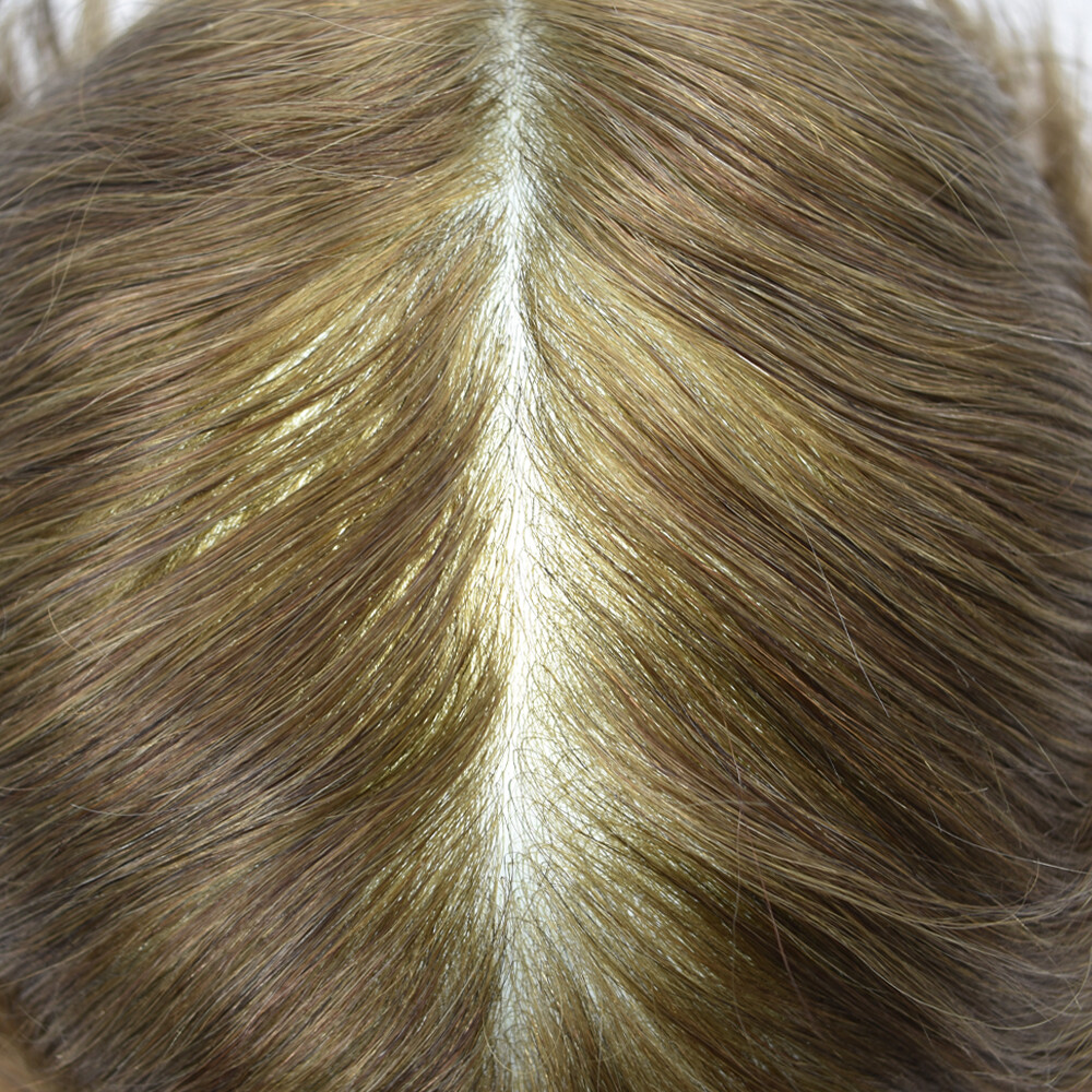 Ultra Thin Skin Mens Toupee Hairpiece Invisible Poly PU Hair Replacement Systems