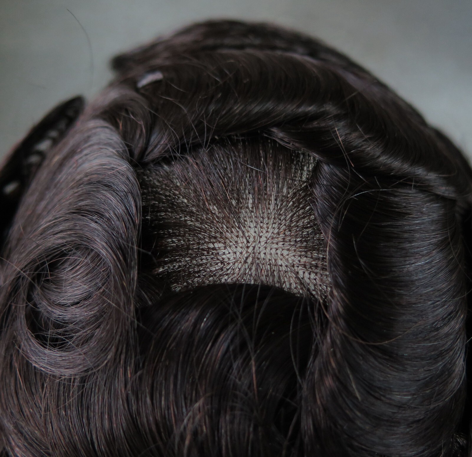 Natural Mens Toupee Human Hair Replacement System All Swiss Lace Hairpieces