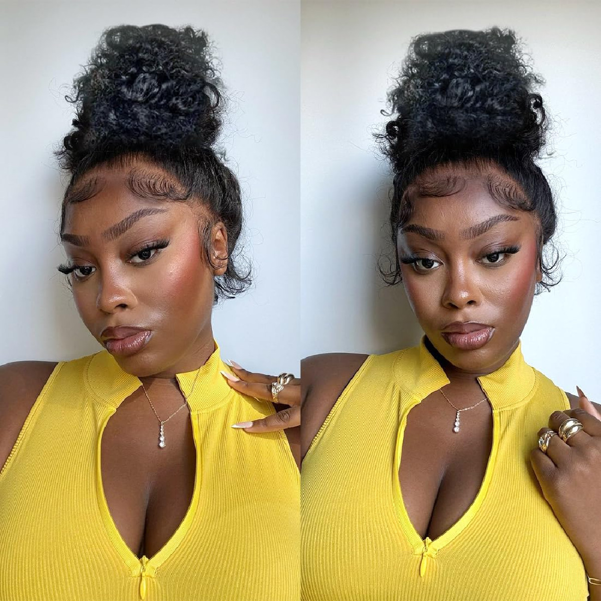 Healthair Deep Wave Lace Front Wig 360 Lace Front Wigs Human Hair Invisi Strap