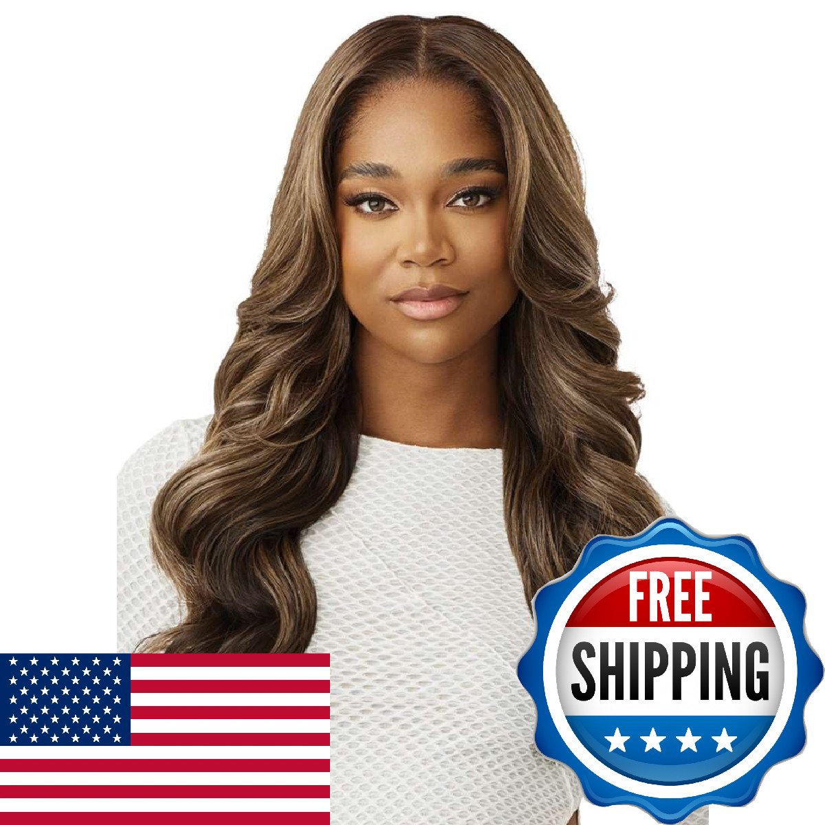 Outre Lace Front Wig – – Brown 2