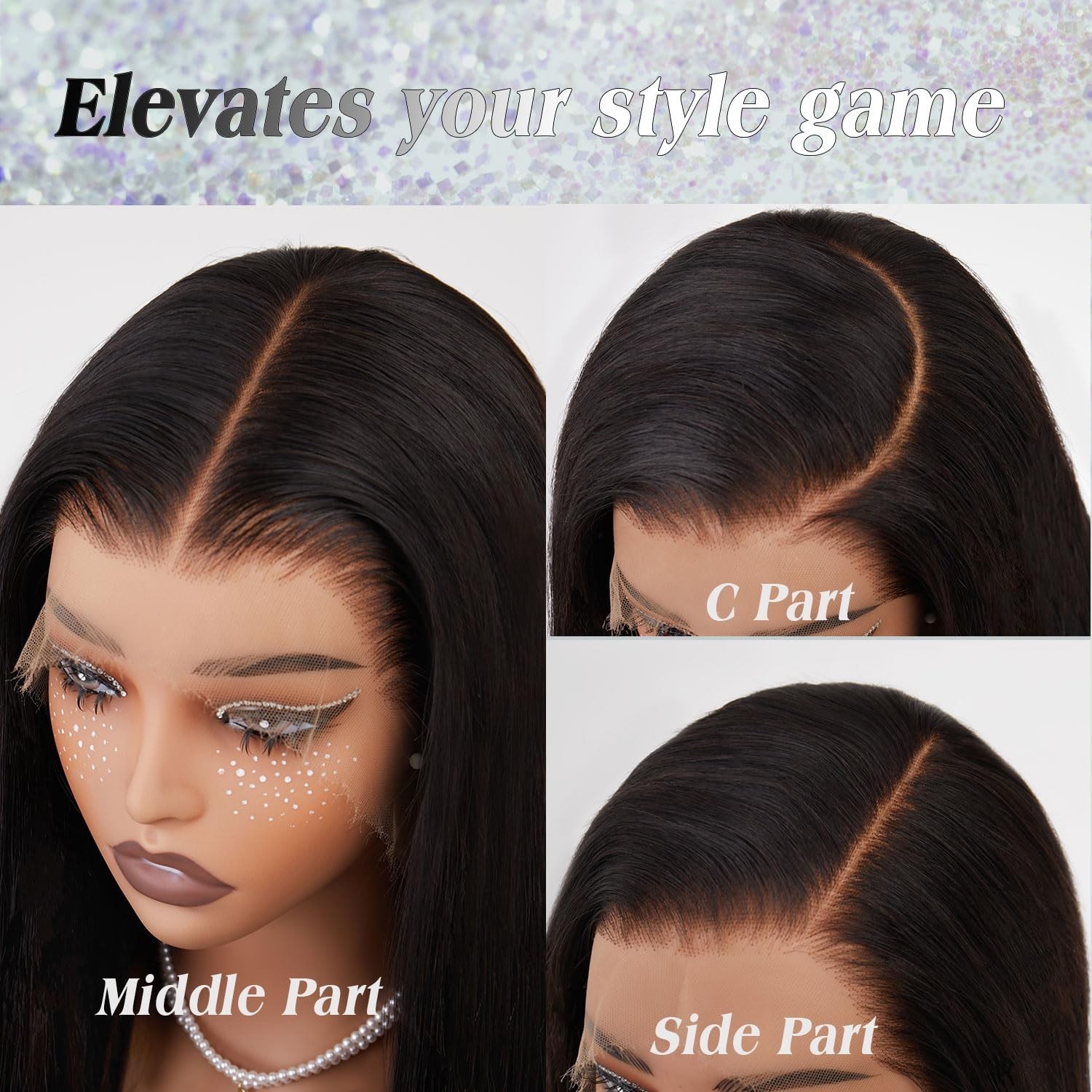 26 Inch HD Lace Front Wig, 13×6 Full Frontal, Pre-Plucked, 200% Density, Invisib