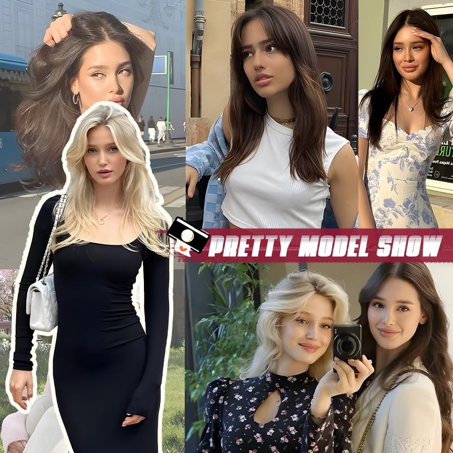 Isweet Straight Clip In Hair Extensions Real Human Hair 7Pcs 20 Inch 110G 33