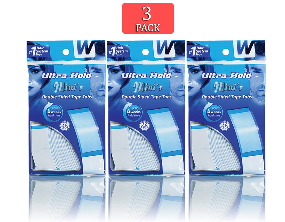 Walker Ultra Hold Tape Mini 216 Tabs Double Sided Tape for Wig,Toupee, Hairpiece