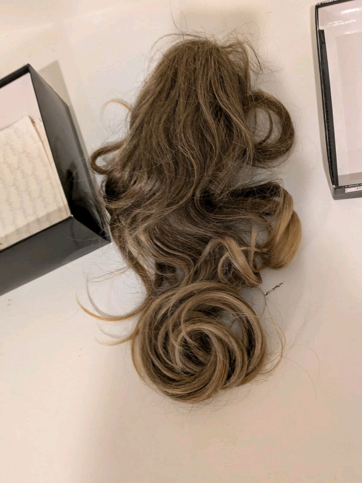 ASPEN Hair Extension CP-29 Easy Clip Two Way Curl 18B 24T Long Med-dark Blonde