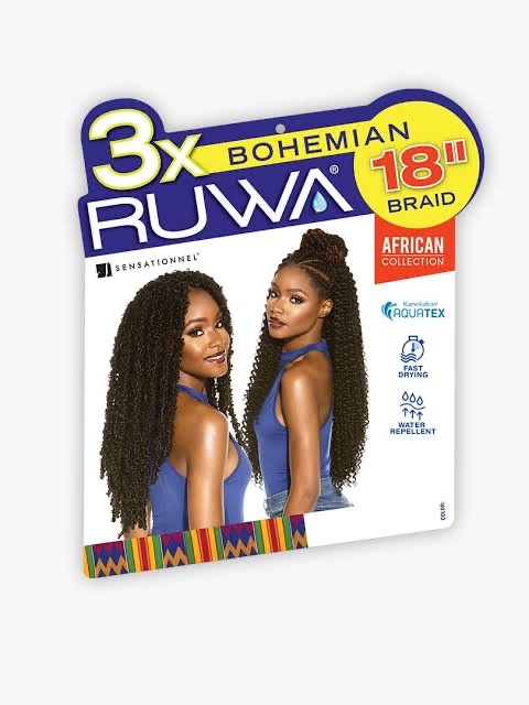3X Ruwa Bohemian crochet braid