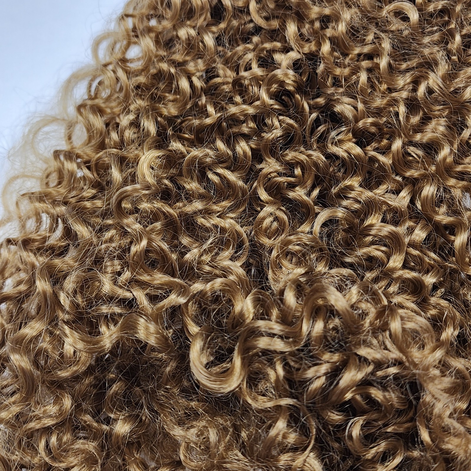 BHF 26″ Kinky Curly Clip-In Hair Extensions, Japanese Heat-Resistant T1B/27