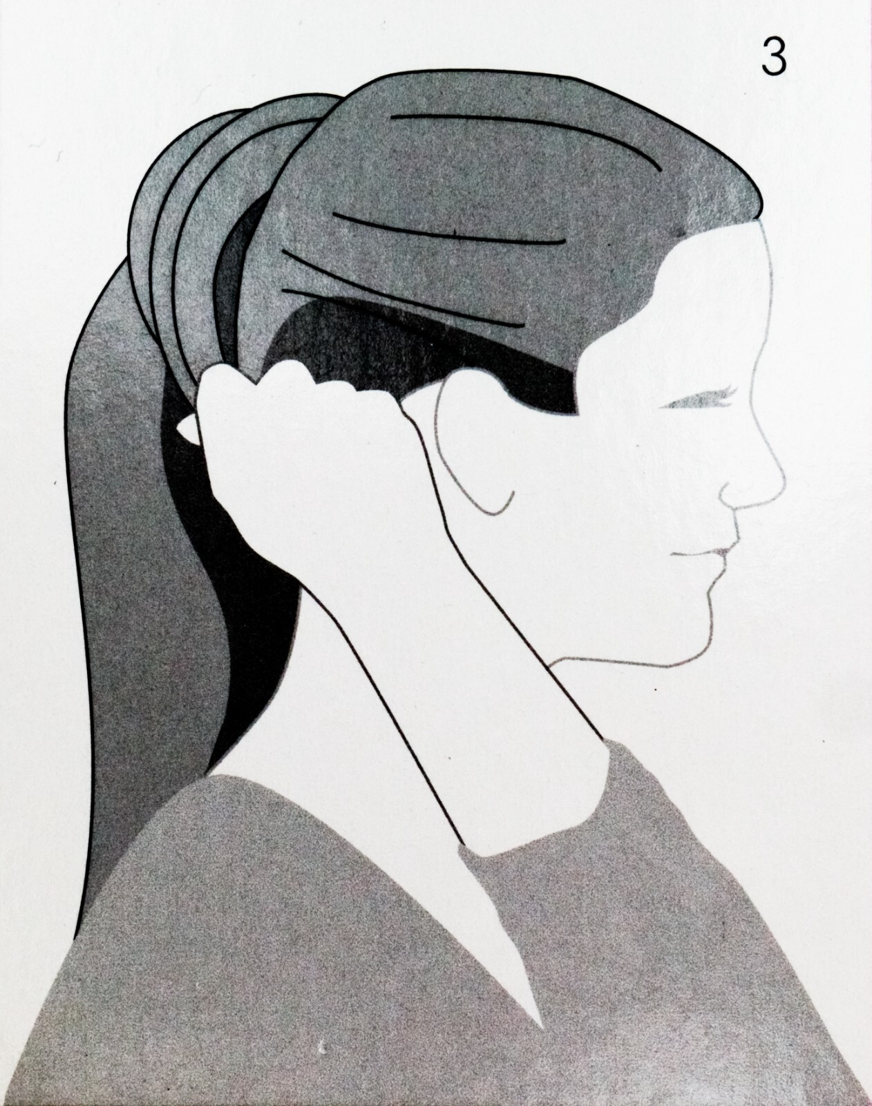DARK BROWN 4/6R SEP01700 Secret Extensions 10″ Wire Ponytail